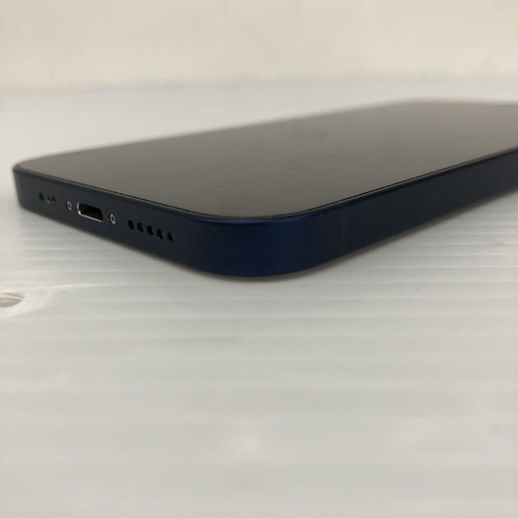 中古 【SoftBank】Apple iPhone12 6.1インチ 128GB (ブルー) MGHX3J/A
