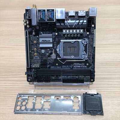 【盛岡都南店】中古  ASRock H370M-ITX/ac (H370 1151 mITX DDR4) 137015 