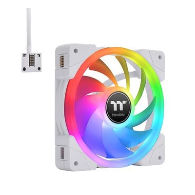 Thermaltake  SWAFAN EX12 RGB White 3-Fan Pack CL-F161-PL12SW-A (3個パック ホワイト) 