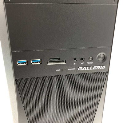 【郡山安積店】中古  THIRDWAVE GALLERIA KTM(Intel Core i5 8500/16GB/SSD480GB/DVDマルチ/NVIDIA GeForce GTX 1060 3GB/W11H64 MAR) 177990 