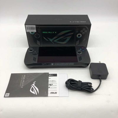 【郡山安積店】中古  ASUS ROG Ally X RC72LA-Z1E24G1T(Ryzen Z1 Extreme/24GB/M.2 SSD1TB/オンボード/7インチ/1920&times;1080/W11H) 4640002987 