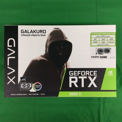 【川崎店】中古  玄人志向 GALAKURO GK-RTX3060Ti-E8GB/WHITE/LHR（RTX3060Ti 8GB） 3480037508 