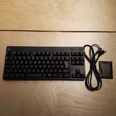【鹿児島店】中古  Logicool G-PKB-002CK (有線 ｹﾞｰﾐﾝｸﾞｷｰﾎﾞｰﾄﾞ) 158801 