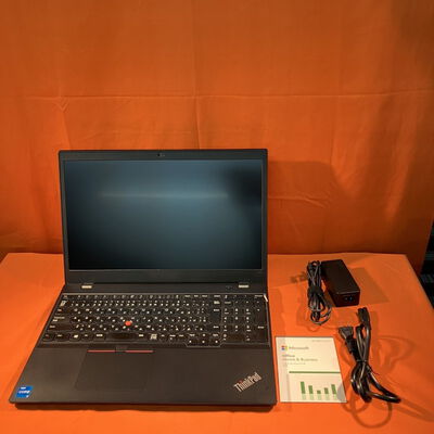 【なんば店】中古  LENOVO ThinkPad L15 Gen2 (INTEL Core i5-1135G7 2.4GHz/16GB/SSD256GB/-/オンボード/15.6/1920x1080/Wi-Fi/WEBCAM/W11P/Microsoft Office Home and Business 2024) 185458 
