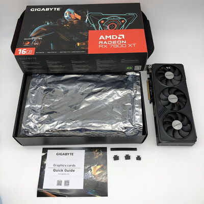 【大分店】中古  GIGABYTE GV-R78XTGAMING OC-16GD (RX7800XT 16GB) 162726 