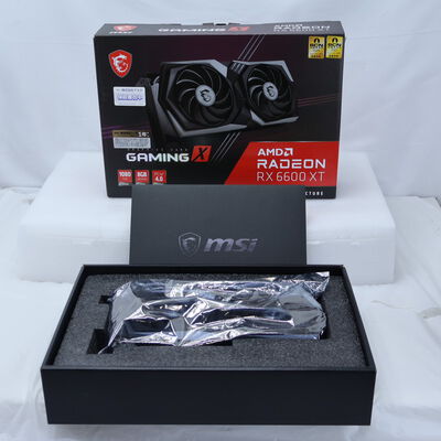 【通販センター】中古  MSI Radeon RX 6600 XT GAMING X 8G (RX6600XT 8GB) 146750 
