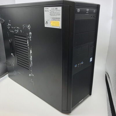 【宇都宮鶴田店】中古  FRONTIER(i7-9700K/16GB/SSDなし/RTX3060/OSなし） 5280001128 