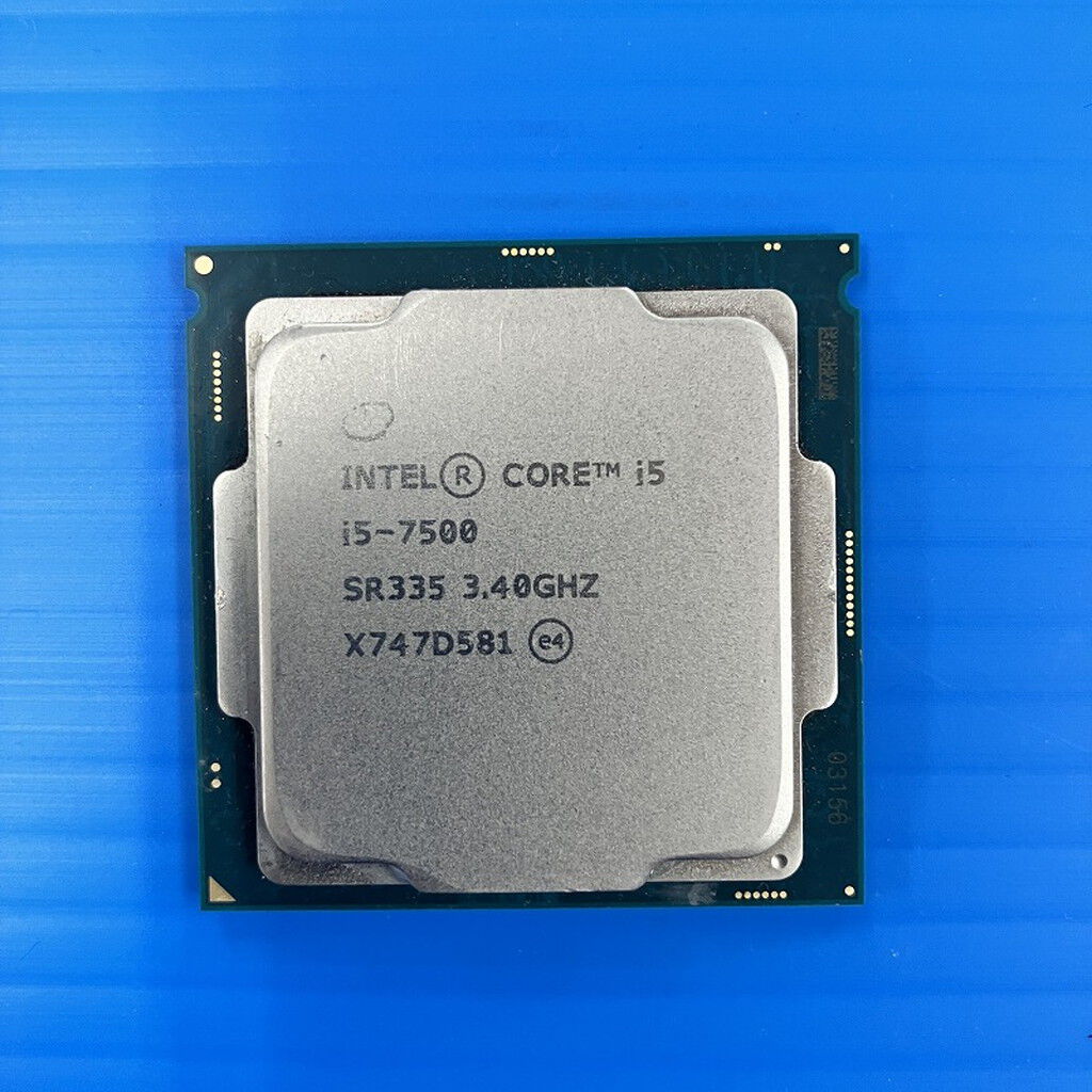 中古 INTEL Core i5-7500 (1151/3.40GHz/6M/C4/T4) 133194 （322912