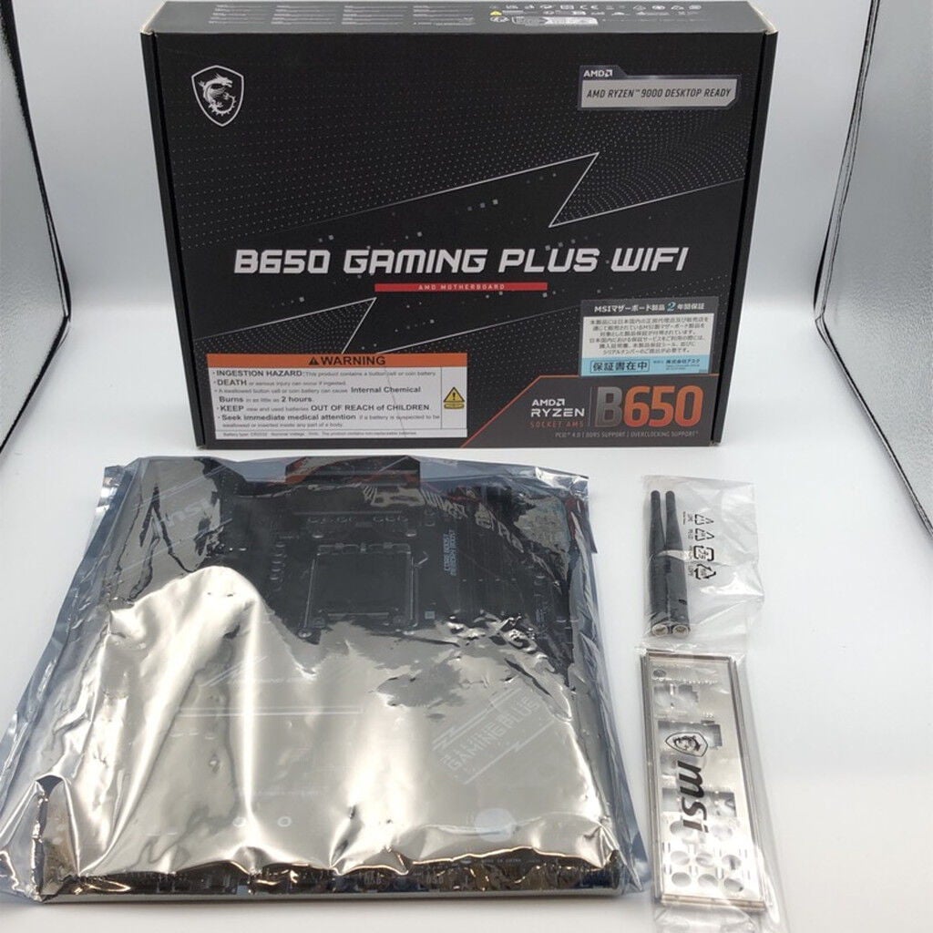 中古 MSI B650 GAMING PLUS WIFI (B650 AM5 ATX DDR5) 4720002676