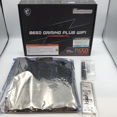 【甲府飯田店】中古  MSI B650 GAMING PLUS WIFI (B650 AM5 ATX DDR5) 4720002676 