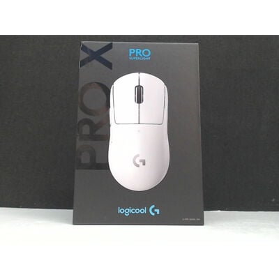 【前橋ｲﾝﾀｰｱｶﾏﾙ店】中古  Logicool PRO X SUPERLIGHT Wireless Gaming Mouse G-PPD-003WL-WH 146966 