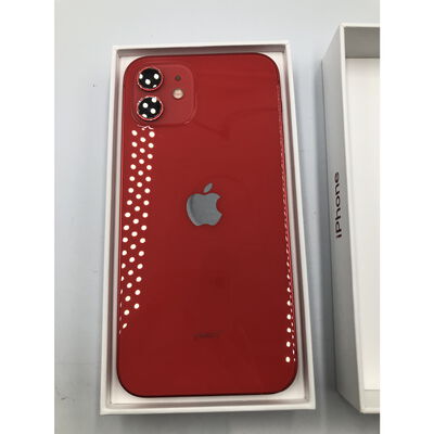 【水戸赤塚店】中古  【SIMロック解除済み】【docomo】Apple iPhone12 6.1インチ 64GB (PRODUCT)RED MGHQ3J/A 155527 
