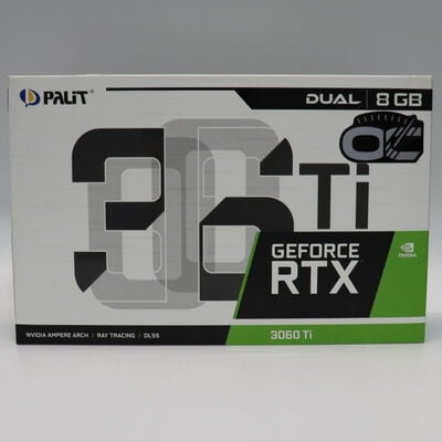 【札幌店】中古  Palit RTX3060Ti Dual OC NE6306TS19P2-190AD (RTX3060Ti 8GB) 144196 