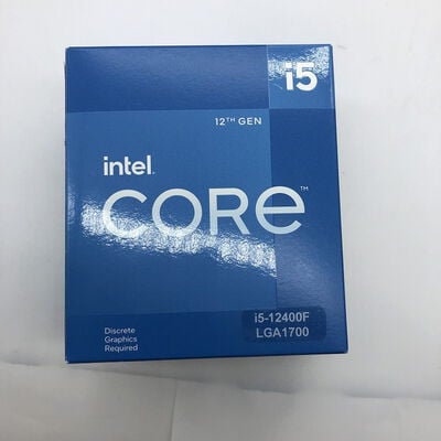 【宇都宮鶴田店】中古  INTEL Core i5 12400F  (1700/2.5G/18M/C6/T12) 148615 