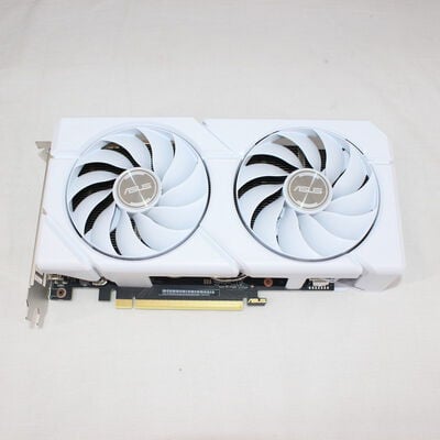 中古  ASUS DUAL-RTX4070S-O12G-EVO-WHITE（RTX 4070 SUPER 12GB） 3480033351 