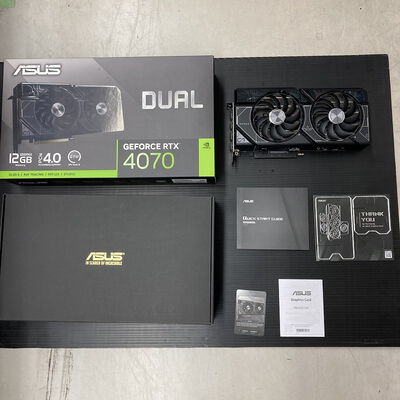 【広島店】中古  ASUS DUAL-RTX4070-O12G (RTX4070 12GB) 157131 