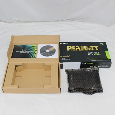 【通販センター】中古  Palit NE5105T018G1-1070F (GeForce GTX1050Ti 4GB STORMX) 180528 