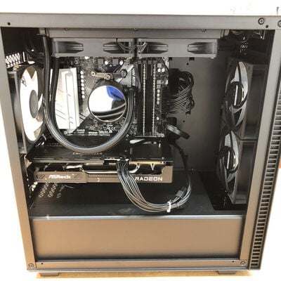 【姫路店】中古  THIRDWAVE Lightning-G AV7XRB(Ryzen 7 5700X/32GB/SSD1TB/RX9060 8GB/W11H) 4740001174 