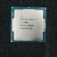 中古  INTEL Core i7-7700K (1151/4.20GHz/8M/C4/T8) 133190 