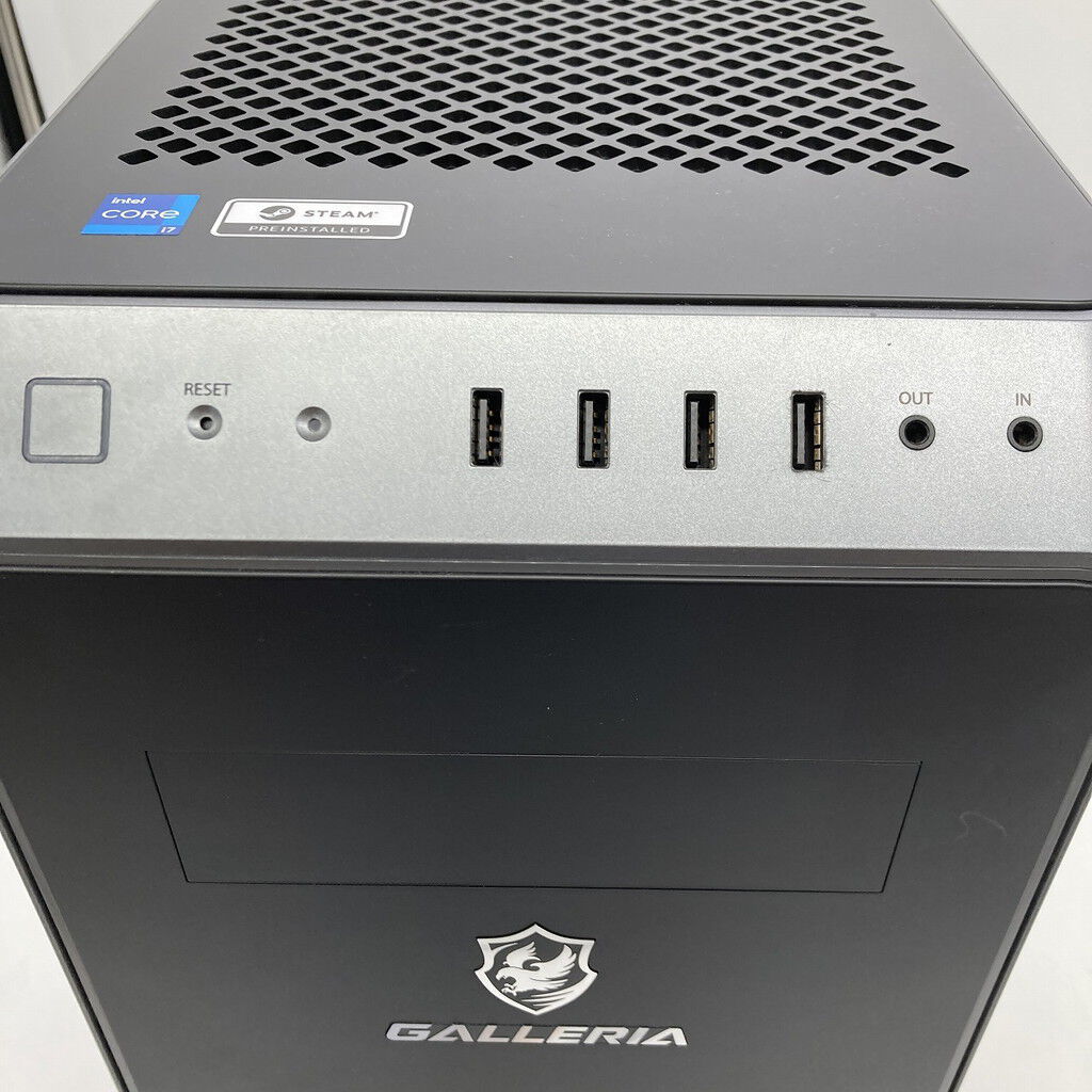 中古 GALLERIA XA7C-R37T(i7 12700/16GB/SSD1TB/RTX3070Ti/W11H
