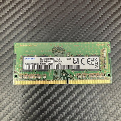 【富士青葉店】中古  Samsung M471A1K43EB1-CWE (PC4-25600 8GB ノート用DDR4-3200)  5070002251 