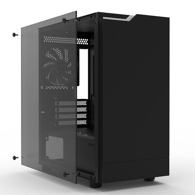 ZALMAN  T4 PLUS BLACK (MicroATX ガラス ブラック) 