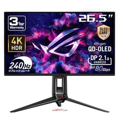 ASUS  ROG Swift OLED PG27UCDM (26.5インチワイド 液晶モニター) 