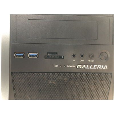 【水戸赤塚店】中古  GALLERIA XV　(i7 9700K/16GB/SSD1TB+600GB/RTX2070/W11H) 4680003340 