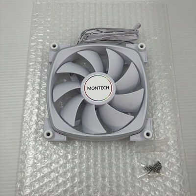 【秋葉原本店】中古  MONTECH AX140 PWM White(140mm ARGB PWM) 3410013892 