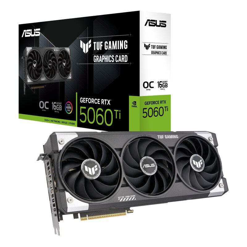 ASUS TUF-RTX5060TI-O16G-GAMING (GeForce RTX 5060 Ti 16GB