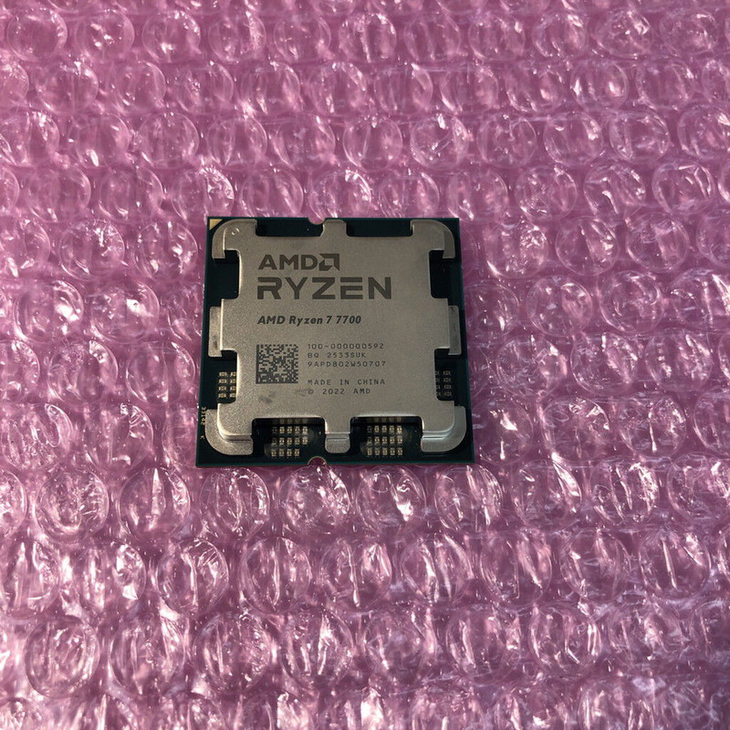 中古 AMD Ryzen 7 7700 (AM5/3.8GHz/40M/C8/T16/65W) 1460024624