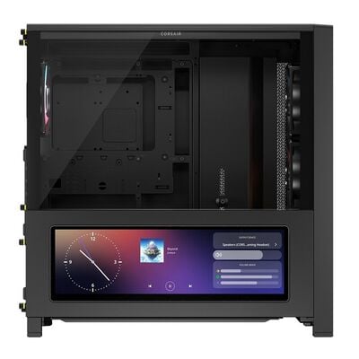 Corsair  FRAME 4000D LCD RS ARGB Premium Black CC-9011326-WW  (E-ATX ガラス ブラック) 