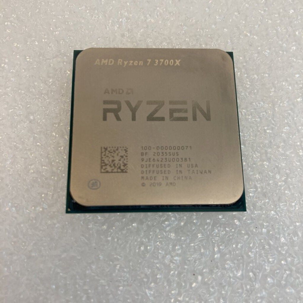 中古 AMD Ryzen 7 3700X (AM4/3.6/36M/C8/T16/65W) 140025 （379560