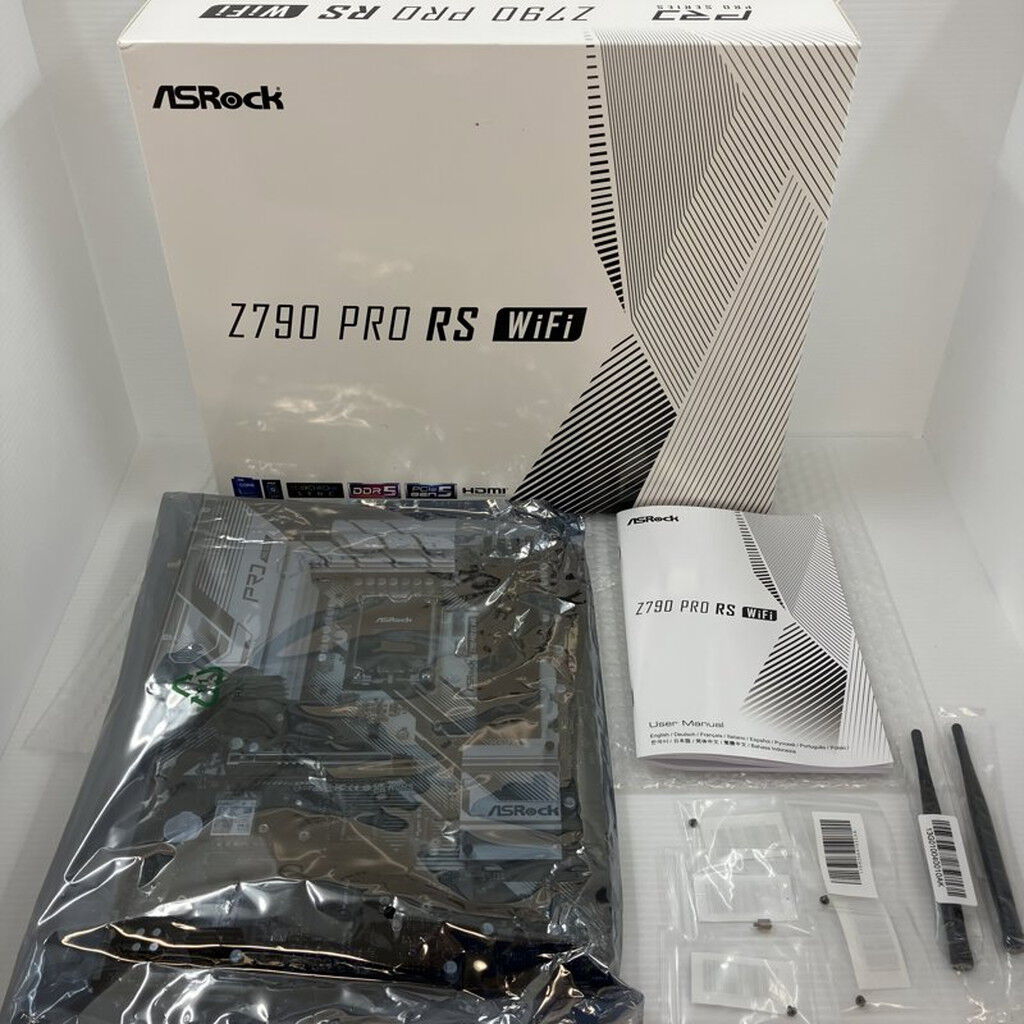中古 ASRock Z790 Pro RS WiFi (Z790 1700 ATX DDR5) 175343 （349943