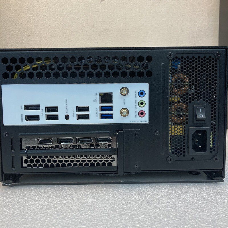 中古 自作PC(Ryzen 5 9600X/32GB/SSD500+1TB/なし/RTX4060Ti 8GB