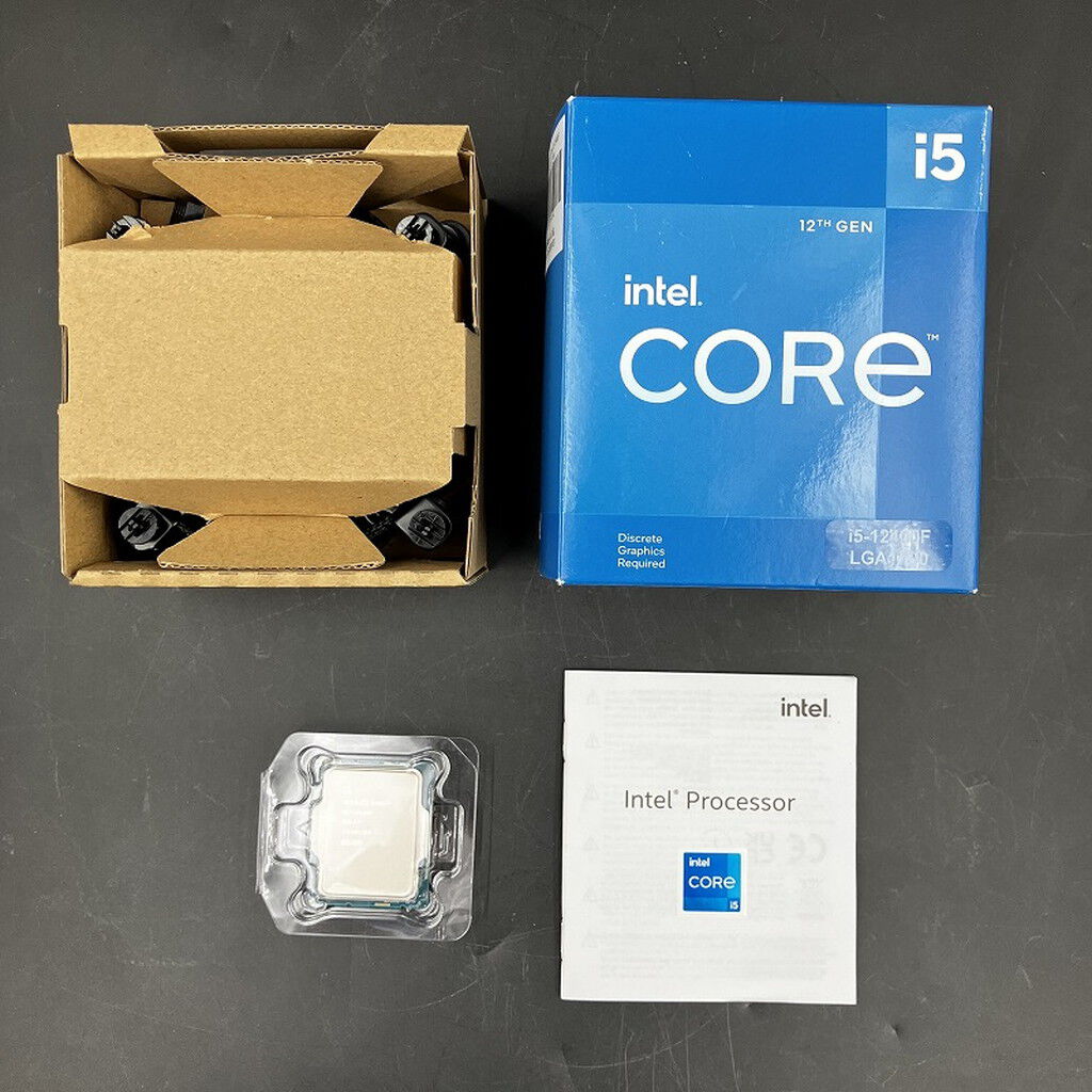 ［中古品］Intel Core i5-12400F CPU Intel Core i5-12400F Processor (4.4 GHz, 6 Cores, LGA 1700