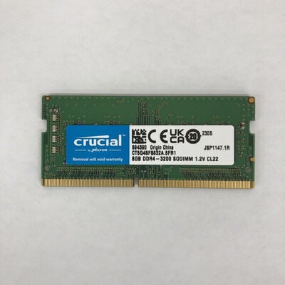 【長野稲里店】中古  DDR4 PC4-25600 8GB SODIMM ノート用 148256 