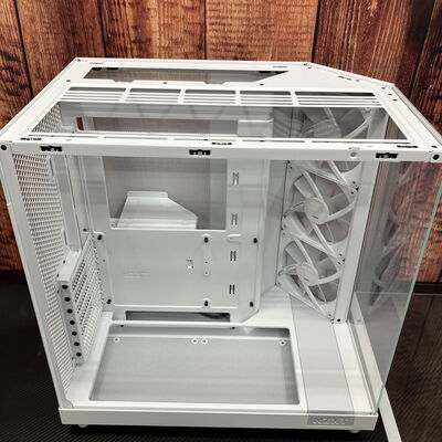 【富士青葉店】中古  NZXT CC-H61FW-R1(H6 Flow RGB WH ATX ｶﾞﾗｽ) 5070002322 
