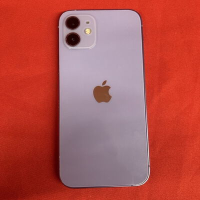 【千葉店】中古  【au】Apple iPhone12 6.1インチ 64GB (パープル)  MJNH3J/A 147144 