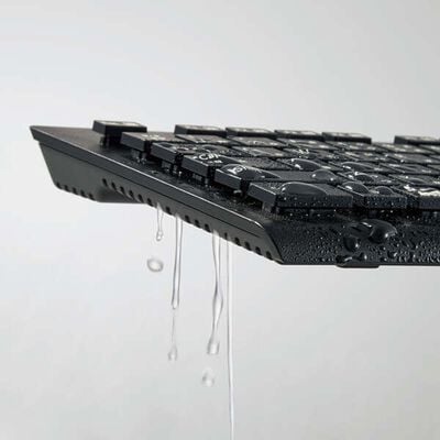 エレコム  TK-WS01UMKBK (洗える 抗菌 有線キーボード) 