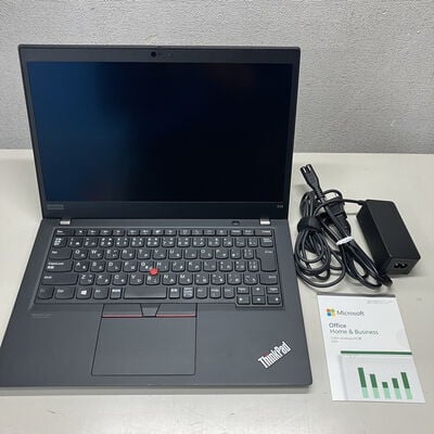 【町田店】中古  LENOVO ThinkPad X13 (AMD Ryzen 5 Pro 4650U 2.10GHz/32GB/SSD256GB/-/オンボード/13.3/1920x1080/Wi-Fi/WEBCAM/W11P/Microsoft Office Home and Business 2024) 184183 