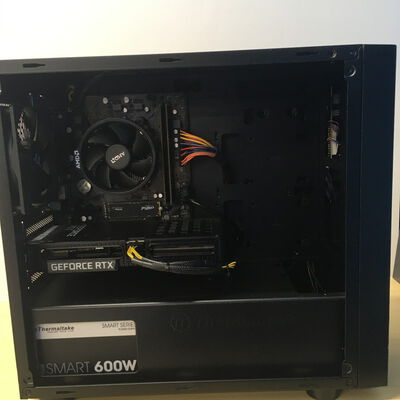 【博多店】中古  自作パソコン(Ryzen 5 5600G/32GB/SSD500GB/RTX3060/OS無し) 3310005197 
