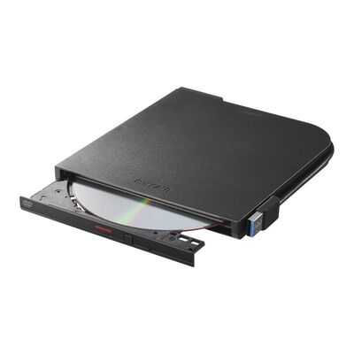 BUFFALO  DVSM-PTR8U3-BKA (USB3.2 Gen1 DVD 読込専用モデル) 