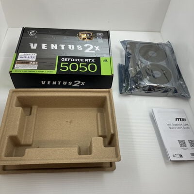 【秋葉原本店】中古  MSI GeForce RTX 5050 8G VENTUS 2X OC (RTX5050 8GB) 183163 