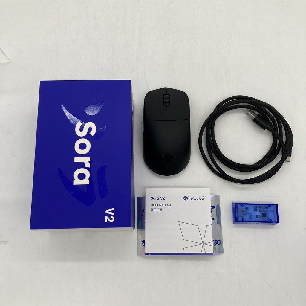 中古 Ninjutso Sora V2 Wireless Gaming Mouse 4660002501 （361714