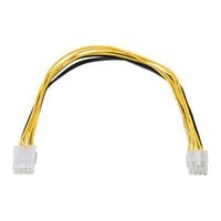 AINEX  PX-004C (EPS12V用電源延長ケーブル 30cm) 