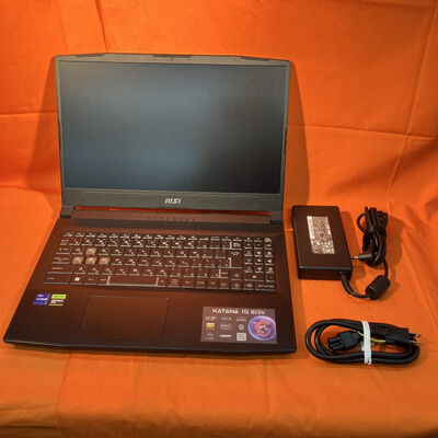 【なんば店】中古  MSI KATANA　15　B13V (13620H/16GB/SSD　512GB/rtx 4070 Laptop/WLAN/15.6FHD/W11H) 3280021085 