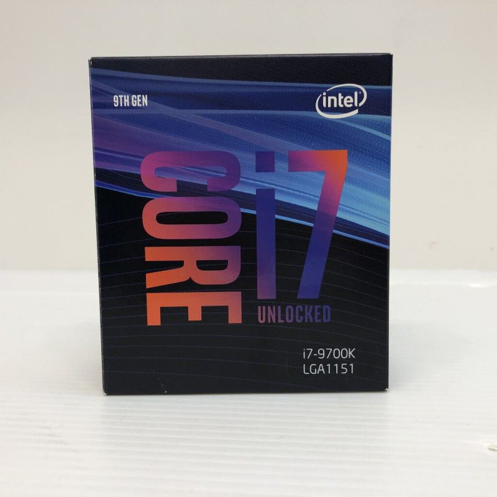 中古 INTEL Core i7 9700K (1151/3.60GHz/12M/C8/T8) 138481【4/8