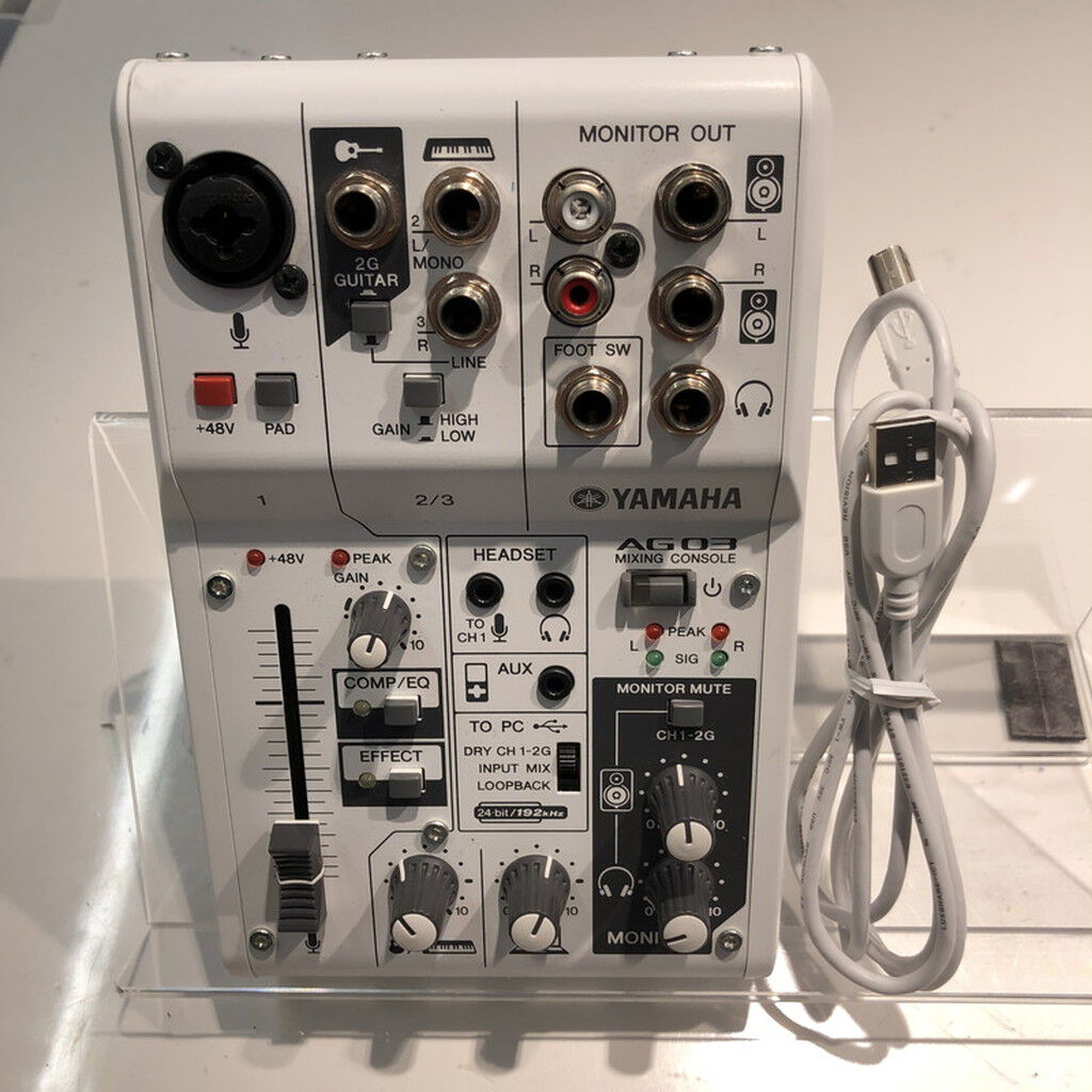 中古 YAMAHA ﾐｷｼﾝｸﾞｺﾝｿｰﾙ AG03 183918 ｜ パソコン通販のドスパラ【公式】