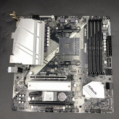 【熊本浜線店】中古  ASRock B550M WiFi (B550 AM4 mATX DDR4) 5370000802 